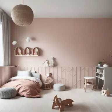 Japandi Kids Room
