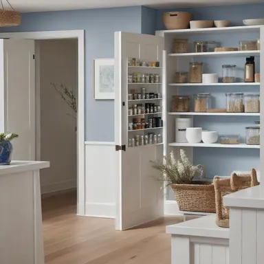 Mediterranean Pantry design