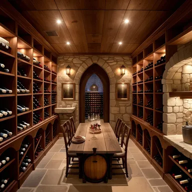地中海 Wine Cellar デザイン