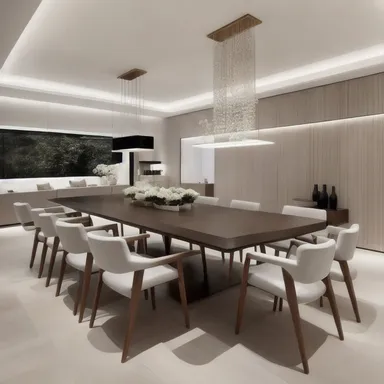 Minimalist Dining Room design