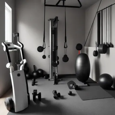 طراحی مدرن Home Gym