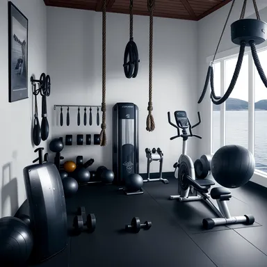 طراحی دریایی Home Gym