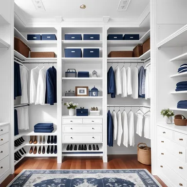 נַוָטִי Walk-in Closet עיצוב.