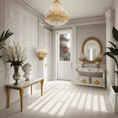 Neo-Classical Entryway design