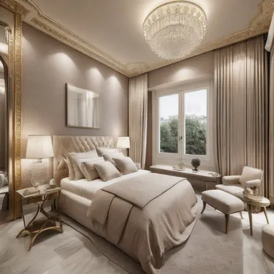 Parijs Slaapkamer ontwerp