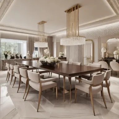 Parisian Dining Room design