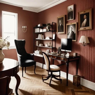 طراحی پاریسی Home Office