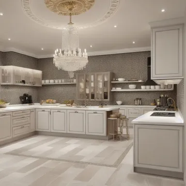 Pařížský Kuchyně design