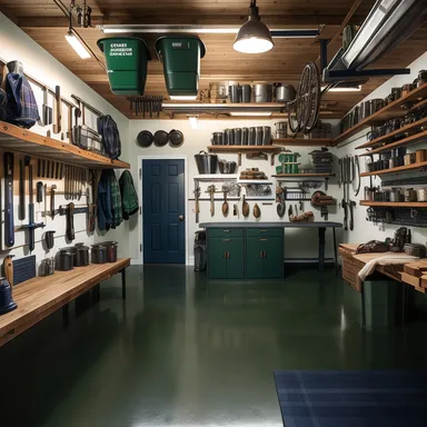 Preppy Garage design