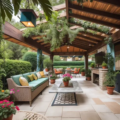 Retro Patio design