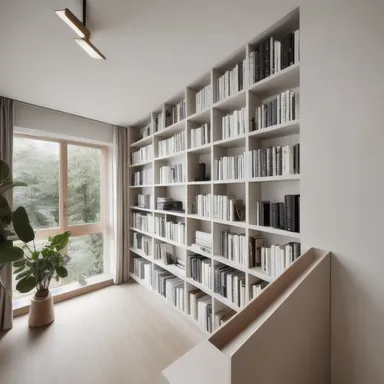 Scandinavian Library design