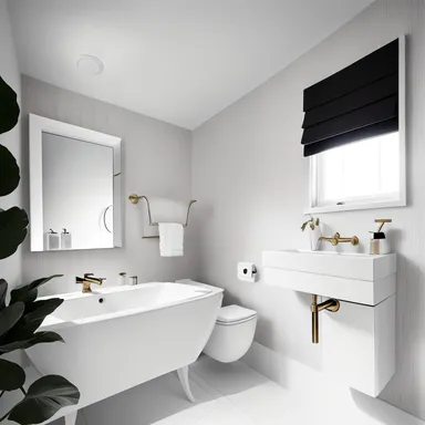 Scandinavian Powder Room design