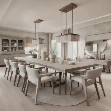 Shabby Chic Dining Room design
