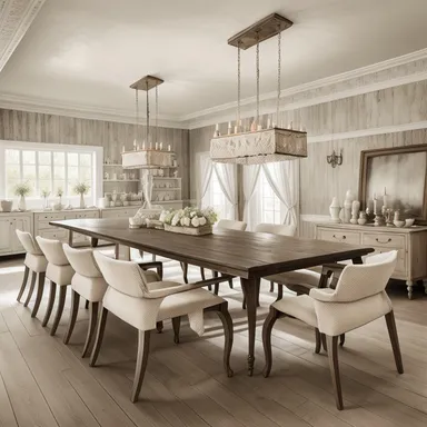 Shabby Chic Dining Room design