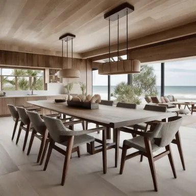 Surf Shack Dining Room design.