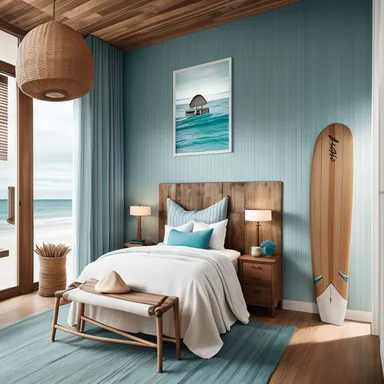 Surf Shack Guest Room design