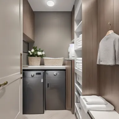 परंपरागत Laundry Room डिजाइन