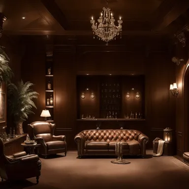 Traditional Man Cave