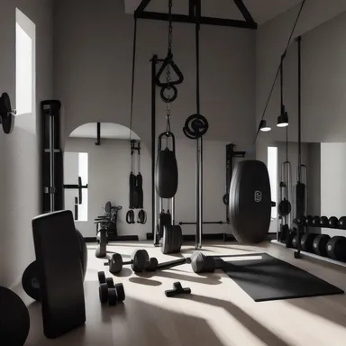 Transitional Home Gym