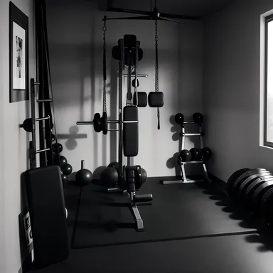 Prijelazno Home Gym design