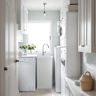 Prijelazno Laundry Room design
