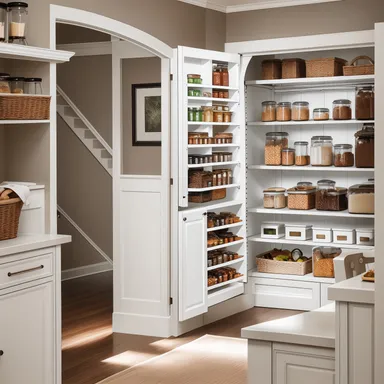 Transitional Pantry design