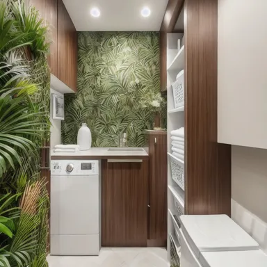 Tropski Laundry Room design