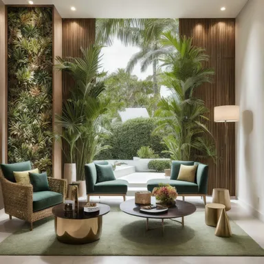 เขตร้อน Living Room การออกแบบ