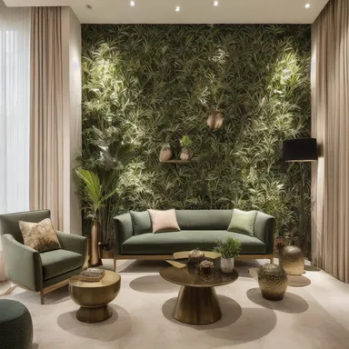 เขตร้อน Living Room การออกแบบ