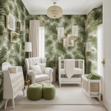 Tropski Soba za bebu design
