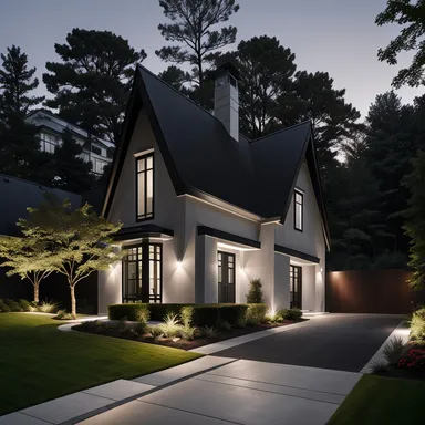 Understated Luxury Home Exterior design