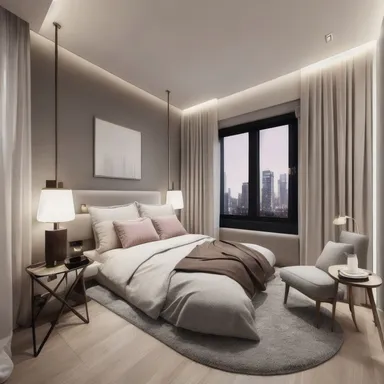 Vaporwave Bedroom design