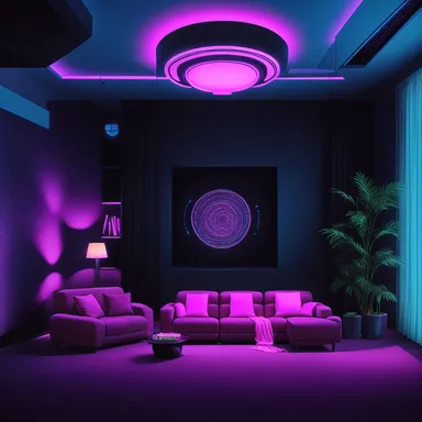 ヴェイパーウェイヴ Home Theater デザイン