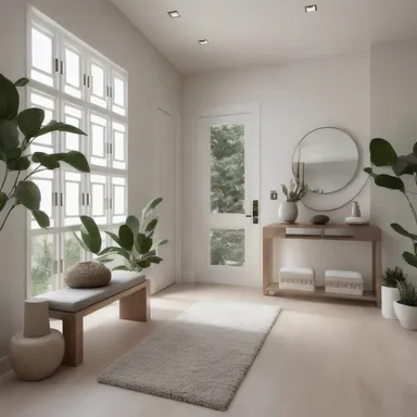 Zen Entryway design