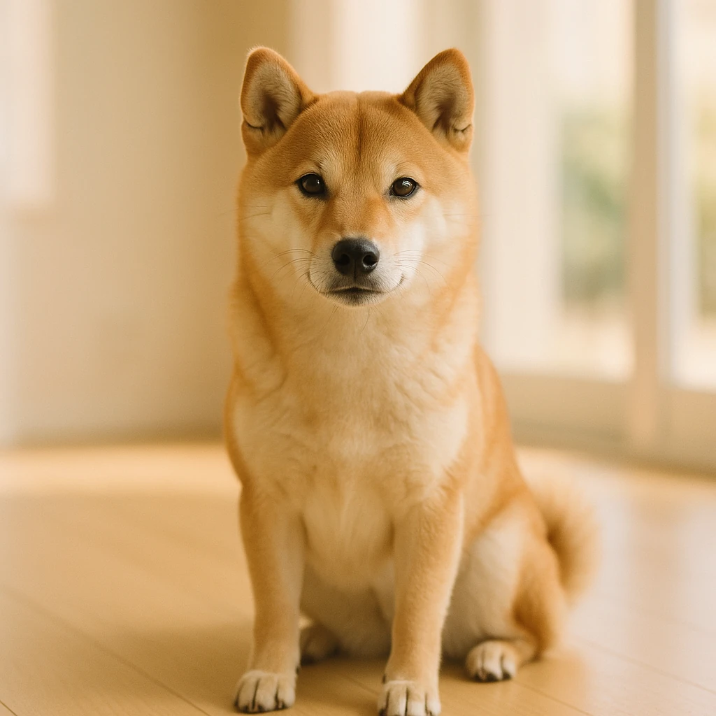 コジマのペットショップで柴犬を迎えるための手引き(テーマ: 柴犬)の内容に沿ったイメージ。セクション「コジマでの柴犬の購入方法と特徴」を視覚化。要点:コジマでは