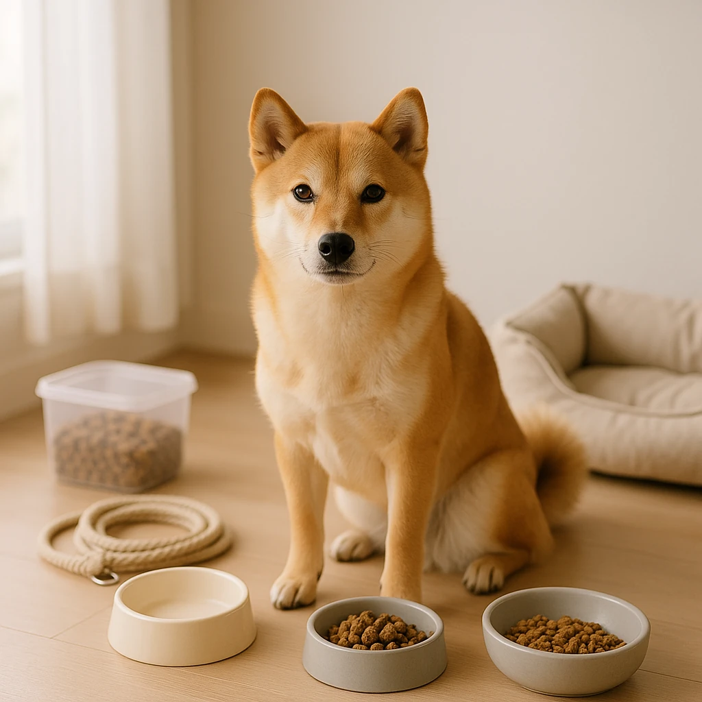 柴犬の飼い方についておすすめのポイントを紹介します(テーマ: 柴犬)の内容に沿ったイメージ。セクション「柴犬を飼うための準備をしっかり行いましょう」を視覚化。要