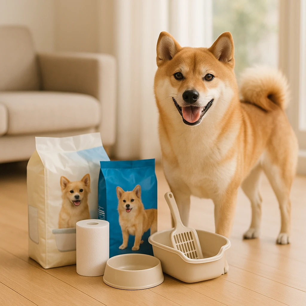 ユニチャームのペットグッズで柴犬をもっと幸せにする方法（テーマ: 柴犬）の内容に沿ったイメージ。セクション「ユニチャームのペットグッズが柴犬に最適な理由」を視覚