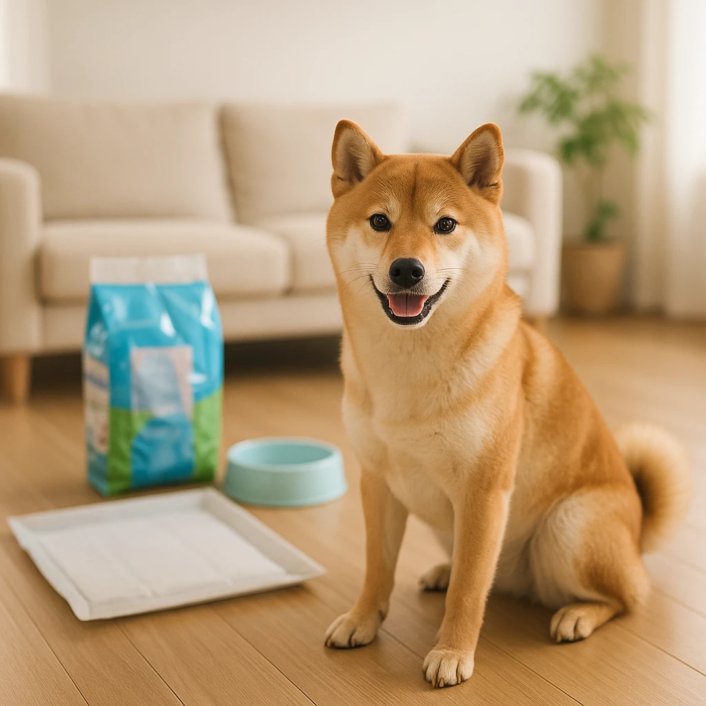 ユニチャームのペット用品が柴犬に最適な理由（テーマ: 柴犬）の内容に沿ったイメージ。セクション「ユニチャームのペット用品が柴犬に適している理由」を視覚化。要点: