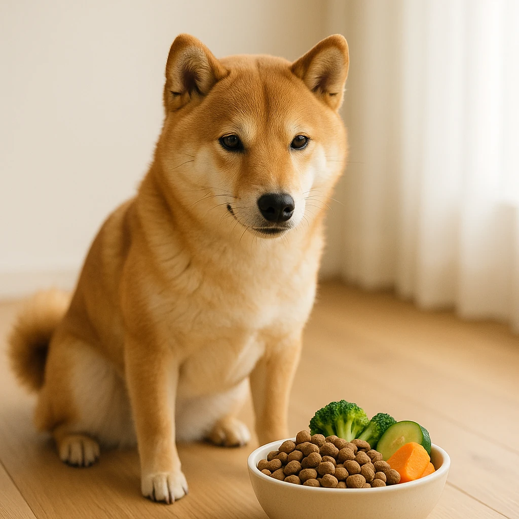 柴犬の健康管理と食事の基本（テーマ: 柴犬）の内容に沿ったイメージ。セクション「柴犬に必要な栄養素を知る」を視覚化。要点:柴犬の健康管理は、適切な食事と生活習慣