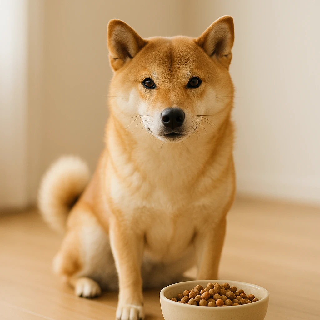 柴犬の健康を支える食事管理の重要性(テーマ: 柴犬)の内容に沿ったイメージ。セクション「柴犬の健康管理における食事の重要性について」を視覚化。要点:柴犬の健康を