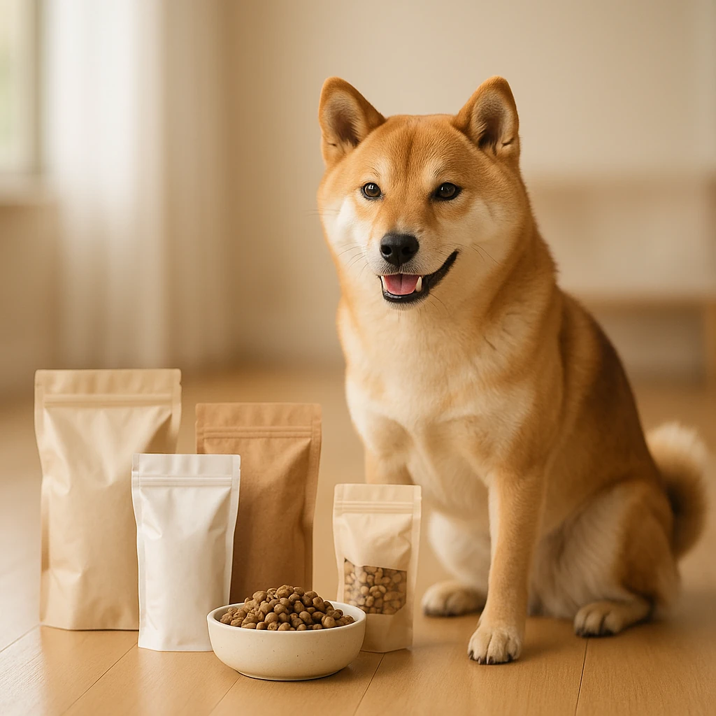 柴犬に最適なペットフードの選び方とおすすめ（テーマ: 柴犬）の内容に沿ったイメージ。セクション「柴犬向けの人気ペットフードを一覧で紹介」を視覚化。要点:柴犬に合