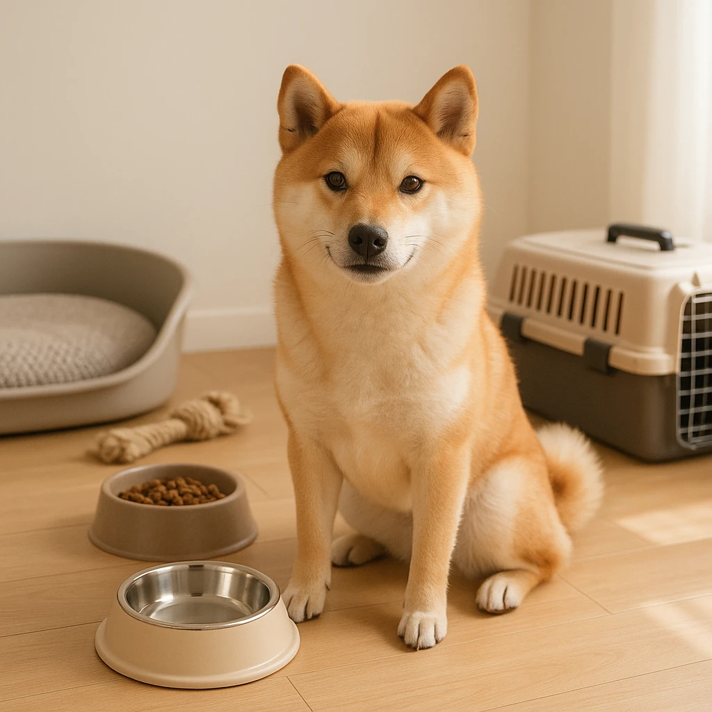 柴犬を飼うためのユニチャーム活用法（テーマ: 柴犬）の内容に沿ったイメージ。セクション「柴犬を飼うための準備と必要なアイテム」を視覚化。要点:ユニチャームは、柴