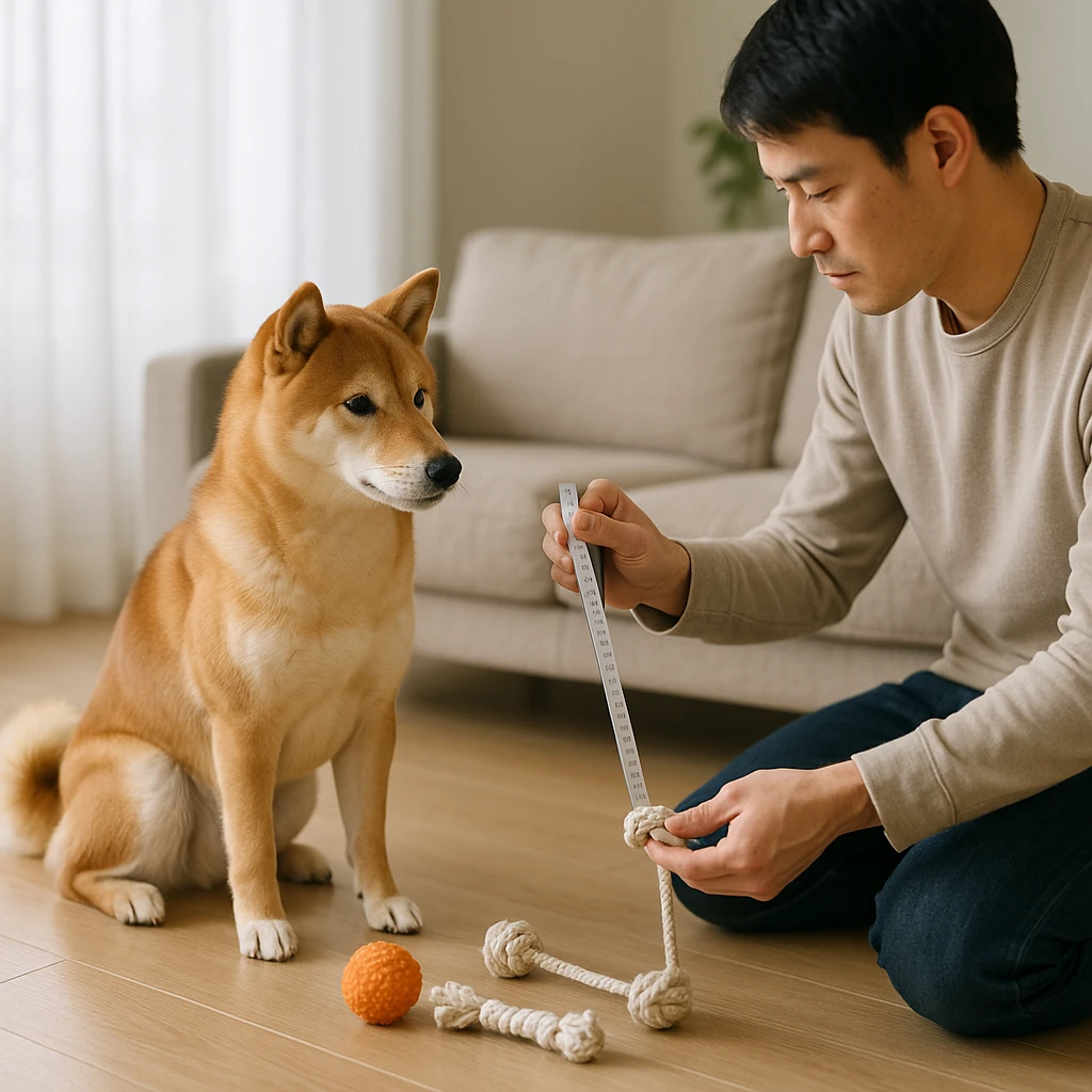 柴犬の遊び方完全ガイド|運動・知育・スキンシップの全体像を視覚化したイメージ