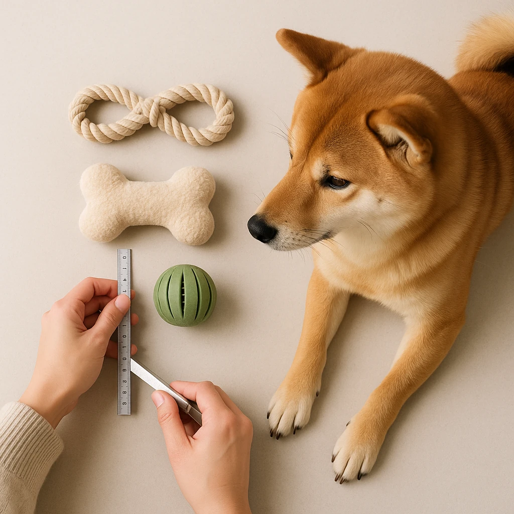 柴犬のベッドによるかゆみ対策の準備(観察と情報整理)