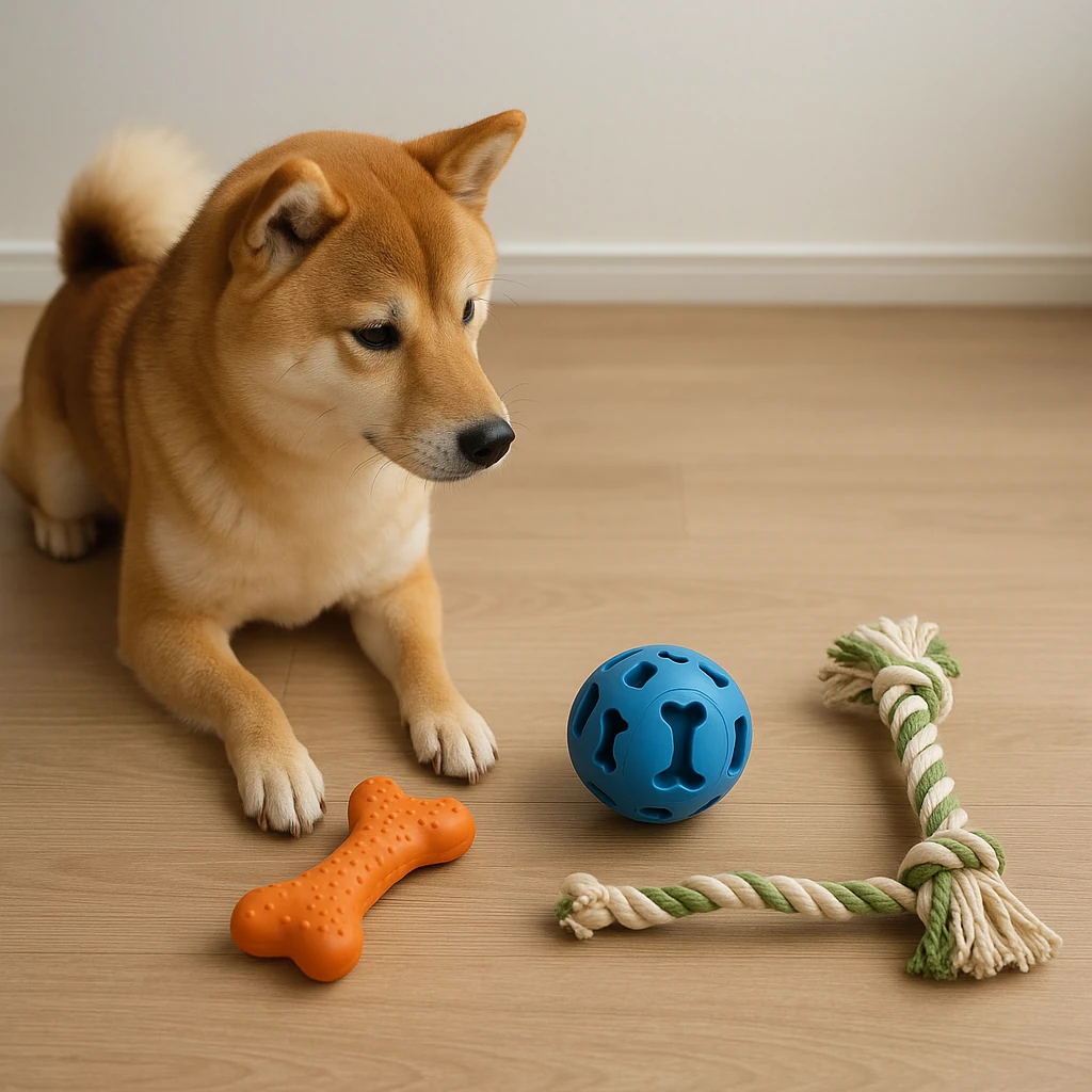 旅行先で歩かない柴犬の原因と対策を整理し、安心を優先する考え方を示すイメージ