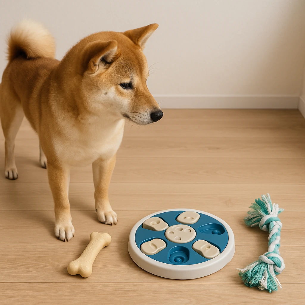 柴犬が旅行でご飯を食べないときの対処ガイド（全体像）をイメージした画像