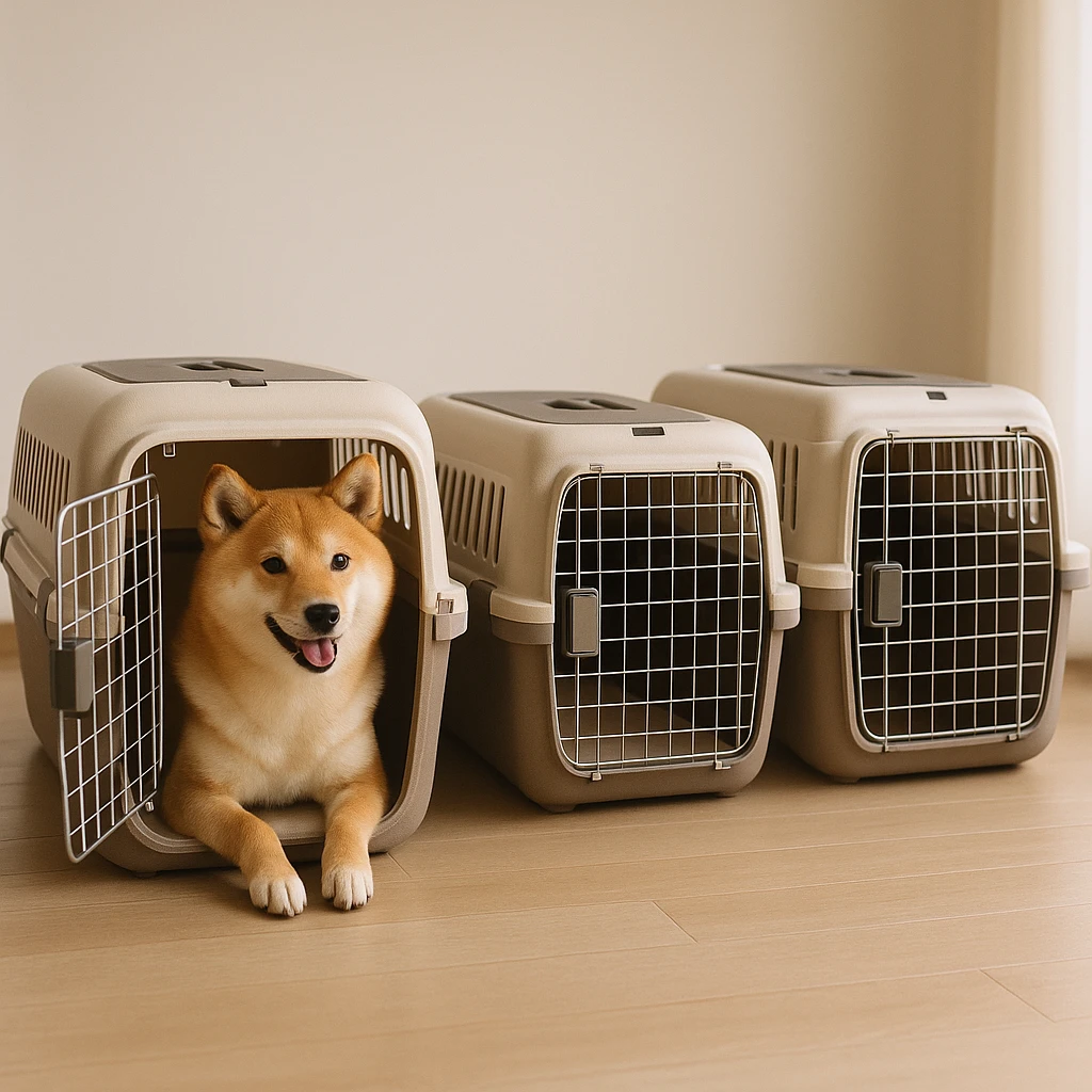 柴犬にぴったりなコジマのペットグッズを見つけるコツ（テーマ:ペット）に沿ったイメージ。セクション「柴犬に適したサイズとラインナップ」を視覚化。要点:柴犬を飼う際