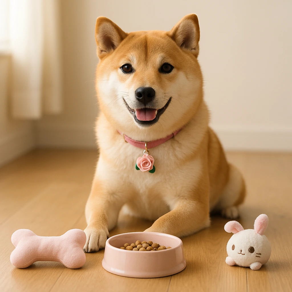 柴犬に最適なペット用品を探す際のポイント（テーマ:ペット）に沿ったイメージ。セクション「柴犬に合ったジュエルペットの商品とは」を視覚化。要点:柴犬を飼っている方