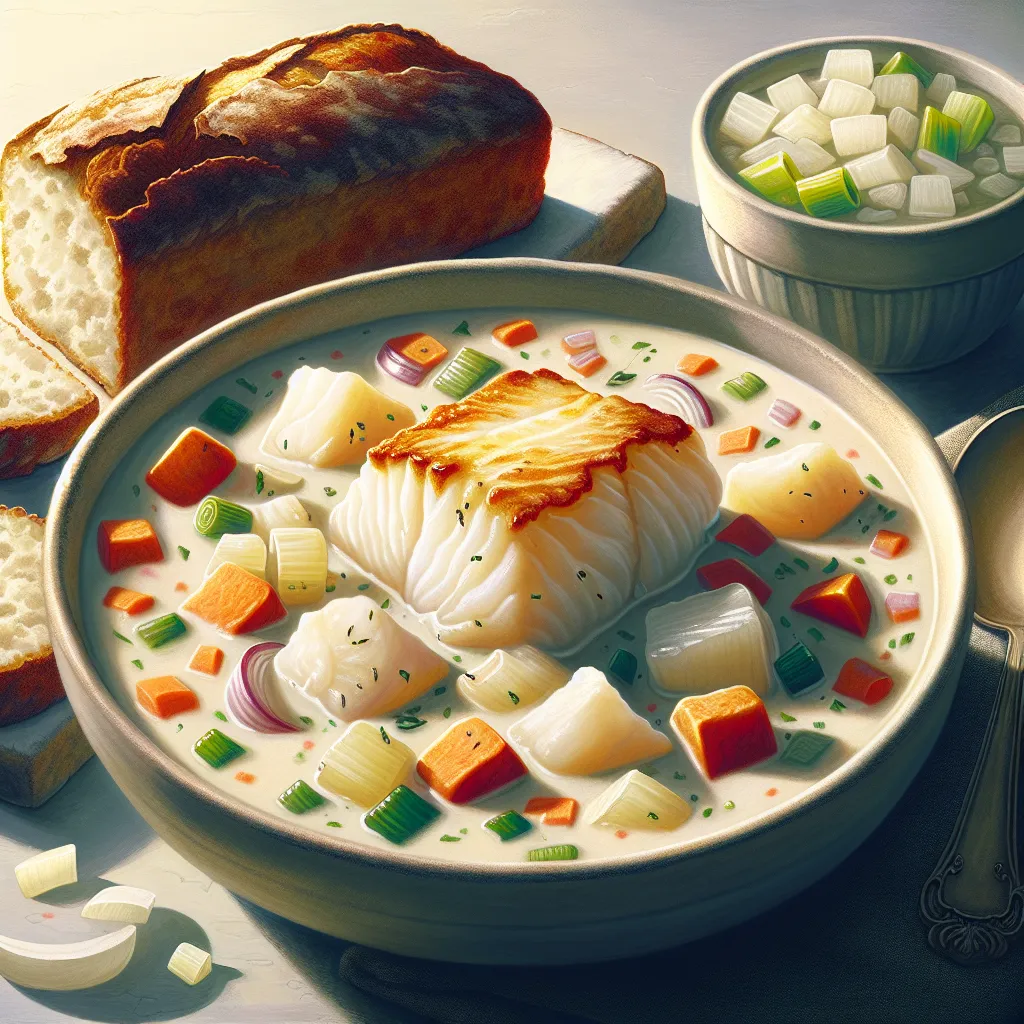 Alaskan Cod Chowder