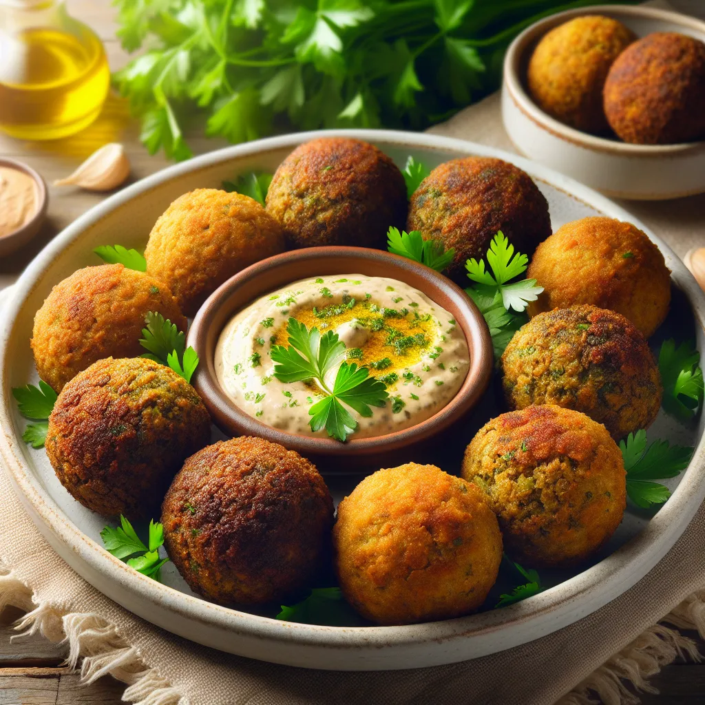 Baked Falafel